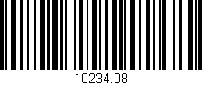 Código de barras (EAN, GTIN, SKU, ISBN): '10234.08'