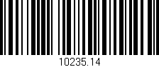 Código de barras (EAN, GTIN, SKU, ISBN): '10235.14'
