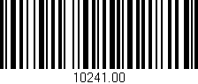 Código de barras (EAN, GTIN, SKU, ISBN): '10241.00'