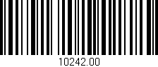 Código de barras (EAN, GTIN, SKU, ISBN): '10242.00'