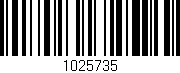 Código de barras (EAN, GTIN, SKU, ISBN): '1025735'