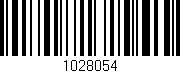 Código de barras (EAN, GTIN, SKU, ISBN): '1028054'
