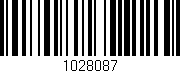 Código de barras (EAN, GTIN, SKU, ISBN): '1028087'
