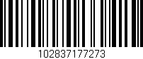 Código de barras (EAN, GTIN, SKU, ISBN): '102837177273'