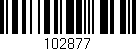 Código de barras (EAN, GTIN, SKU, ISBN): '102877'