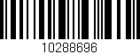 Código de barras (EAN, GTIN, SKU, ISBN): '10288696'