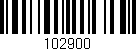 Código de barras (EAN, GTIN, SKU, ISBN): '102900'