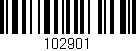 Código de barras (EAN, GTIN, SKU, ISBN): '102901'