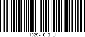 Código de barras (EAN, GTIN, SKU, ISBN): '10294_0_0_U'