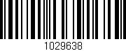 Código de barras (EAN, GTIN, SKU, ISBN): '1029638'
