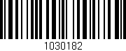Código de barras (EAN, GTIN, SKU, ISBN): '1030182'