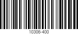 Código de barras (EAN, GTIN, SKU, ISBN): '10306-400'
