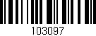 Código de barras (EAN, GTIN, SKU, ISBN): '103097'