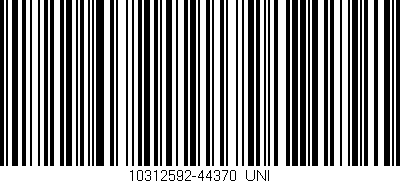 Código de barras (EAN, GTIN, SKU, ISBN): '10312592-44370_UNI'