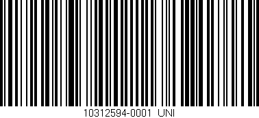 Código de barras (EAN, GTIN, SKU, ISBN): '10312594-0001_UNI'