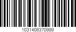 Código de barras (EAN, GTIN, SKU, ISBN): '1031408370999'
