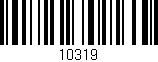 Código de barras (EAN, GTIN, SKU, ISBN): '10319'