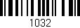 Código de barras (EAN, GTIN, SKU, ISBN): '1032'