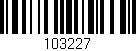 Código de barras (EAN, GTIN, SKU, ISBN): '103227'