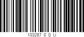 Código de barras (EAN, GTIN, SKU, ISBN): '103287_0_0_U'