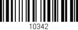 Código de barras (EAN, GTIN, SKU, ISBN): '10342'