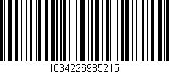 Código de barras (EAN, GTIN, SKU, ISBN): '1034226985215'