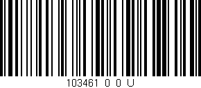 Código de barras (EAN, GTIN, SKU, ISBN): '103461_0_0_U'