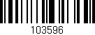 Código de barras (EAN, GTIN, SKU, ISBN): '103596'
