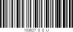 Código de barras (EAN, GTIN, SKU, ISBN): '103627_0_0_U'