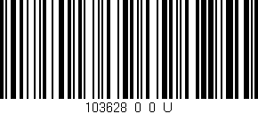 Código de barras (EAN, GTIN, SKU, ISBN): '103628_0_0_U'