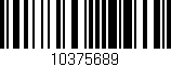 Código de barras (EAN, GTIN, SKU, ISBN): '10375689'