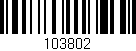 Código de barras (EAN, GTIN, SKU, ISBN): '103802'