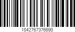 Código de barras (EAN, GTIN, SKU, ISBN): '1042767376690'