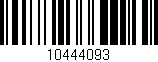 Código de barras (EAN, GTIN, SKU, ISBN): '10444093'