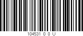 Código de barras (EAN, GTIN, SKU, ISBN): '104531_0_0_U'