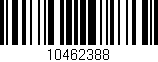 Código de barras (EAN, GTIN, SKU, ISBN): '10462388'