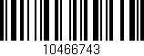 Código de barras (EAN, GTIN, SKU, ISBN): '10466743'