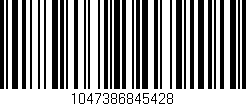 Código de barras (EAN, GTIN, SKU, ISBN): '1047386845428'