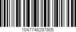 Código de barras (EAN, GTIN, SKU, ISBN): '1047746297805'