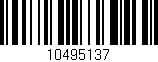 Código de barras (EAN, GTIN, SKU, ISBN): '10495137'