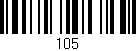 Código de barras (EAN, GTIN, SKU, ISBN): '105'