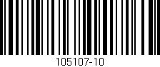 Código de barras (EAN, GTIN, SKU, ISBN): '105107-10'