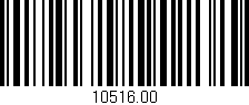 Código de barras (EAN, GTIN, SKU, ISBN): '10516.00'
