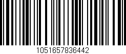 Código de barras (EAN, GTIN, SKU, ISBN): '1051657836442'