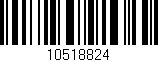 Código de barras (EAN, GTIN, SKU, ISBN): '10518824'