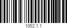 Código de barras (EAN, GTIN, SKU, ISBN): '1052.1.1'