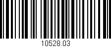 Código de barras (EAN, GTIN, SKU, ISBN): '10528.03'