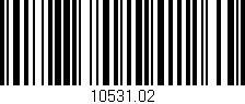 Código de barras (EAN, GTIN, SKU, ISBN): '10531.02'
