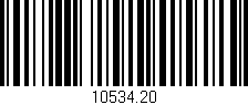 Código de barras (EAN, GTIN, SKU, ISBN): '10534.20'