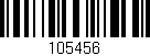 Código de barras (EAN, GTIN, SKU, ISBN): '105456'